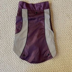 Purple Top Paw 3-in-1 rain coat (L)
